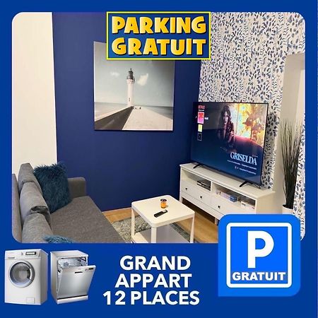 24 Chic & Cosy Grand Appart 88M2 Parking Gratuit Hypercentre Netflix Saint-Etienne  Ngoại thất bức ảnh